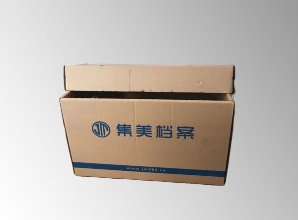  Dalian five layer cattle card BE corrugated yellow leather packaging box